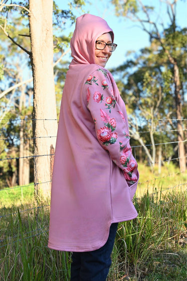 Outdoor Longtail Hoodie - Protea Pink