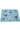 Decorative placemat with bird design on a blue background