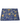 Navy blue Cleaning Cloth with yellow floral pattern on a white background