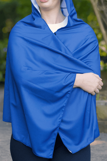 Cooling Hooded Wrap - UPF50+ - Blue - Wildlyready