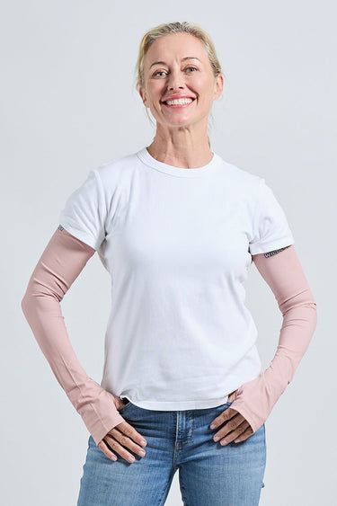 Cycling Protection Sleeves - Beige Dark - Wildlyready