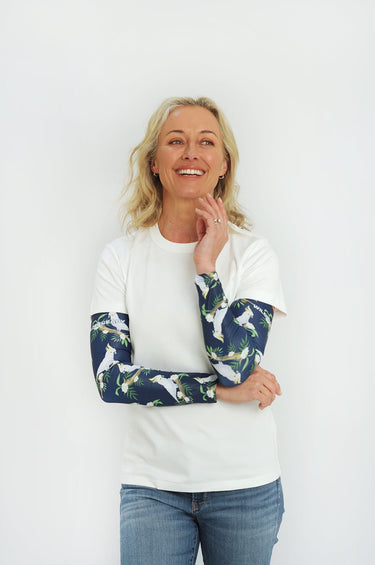Driving Protection Sleeves - Cockatoo Blue - Wildlyready