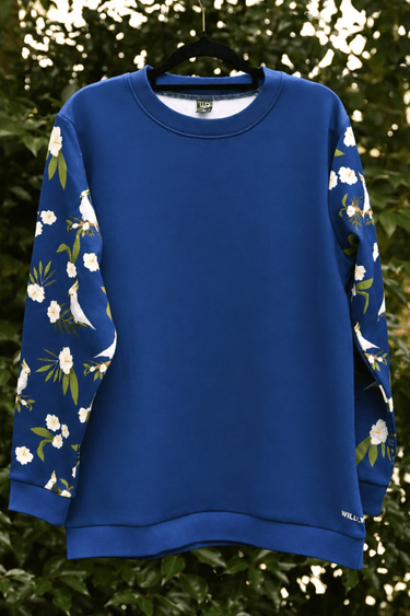 Everyday Outdoor Crew Jumper - Cockatoo Blue 1