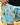 Everyday Outdoor Longline Shorts - Bees Blue - Wildlyready