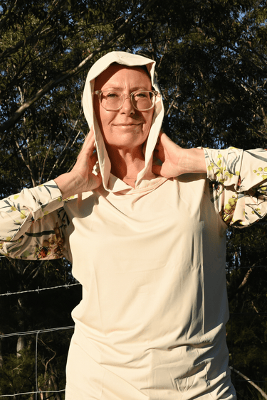 Everyday Outdoor UV Hoodie - Wattle Cream - Wildlyready