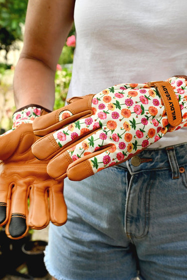 Gardening Gloves - Zinnia White - Wildlyready