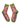 Grip Socks - Protea Pink - Wildlyready