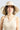 The Seabreeze Wide Brim Linen - Cotton Hat UPF50+ - Beige - Wildlyready