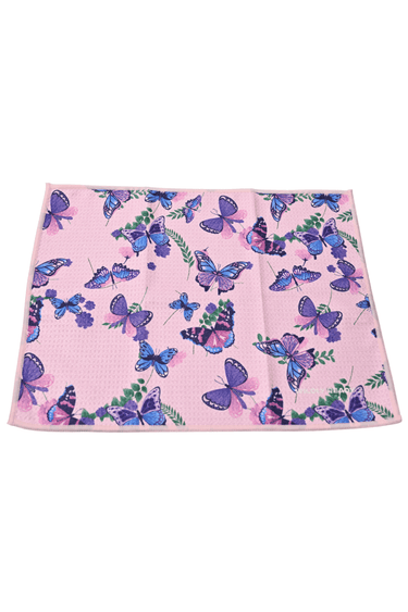 Wildly Ready Waffle Cleaning Cloth - Butterfly Pink - Wildlyready