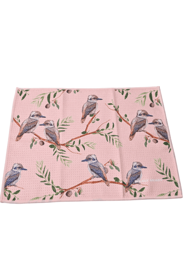 Wildly Ready Waffle Cleaning Cloth - Kookaburra Light Pink - Wildlyready