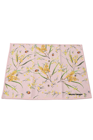 Wildly Ready Waffle Cleaning Cloth - Wattle Light Pink - Wildlyready