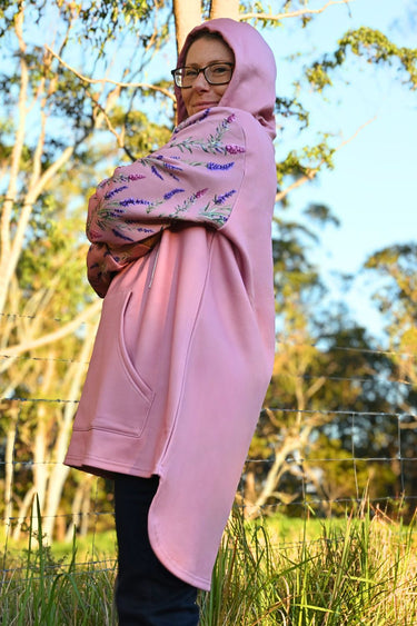 Outdoor Longtail Hoodie - Lavender Pink
