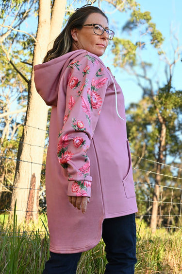 Outdoor Longtail Hoodie - Protea Pink
