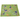 Green Cleaning Cloth with colorful bird designs on a white background