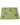 Green Cleaning Cloth with colorful bird designs on a white background
