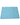 Blue textured towel with a brand tag on a white background