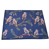Cleaning Cloth with bird design on a blue background