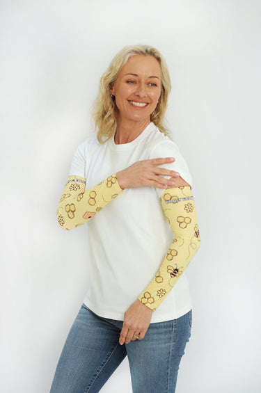 Cycling Protection Sleeves - Bees - Wildlyready