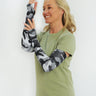 Cycling Protection Sleeves - Camouflage Grey - Wildlyready