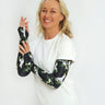 Cycling Protection Sleeves - Cockatoo Black - Wildlyready