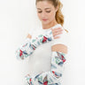 Cycling Protection Sleeves - Galah White - Wildlyready