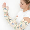 Cycling Protection Sleeves - Kookaburra Cream - Wildlyready