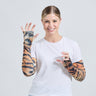 Cycling Protection Sleeves - Tiger - Wildlyready