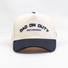 DADONDUTY Dad Cap (Cream - Black) - Wildlyready