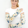 Driving Protection Sleeves - Blue Wren Cream - Wildlyready