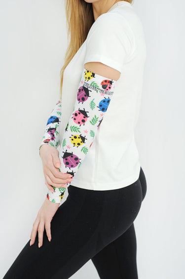 Driving Protection Sleeves - Ladybird White - Wildlyready