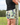 Everyday Outdoor Footy Shorts With Zip Pockets - Blue Wren Green - Wildlyready