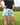 Everyday Outdoor Footy Shorts With Zip Pockets - Kookaburra Light Blue - Wildlyready