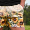 Everyday Outdoor Footy Shorts With Zip Pockets - Sunflower Cream - Wildlyready