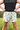 Everyday Outdoor Footy Shorts With Zip Pockets - Wattle White - Wildlyready