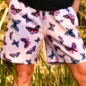 Everyday Outdoor Longline Shorts - Butterfly Pink - Wildlyready