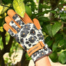 Gardening Gloves - Floral Black - Wildlyready