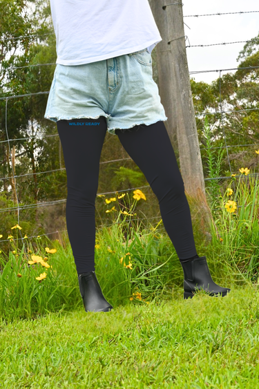 Gardening Protection Leg Sleeves - Black - Wildlyready