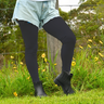 Gardening Protection Leg Sleeves - Black - Wildlyready