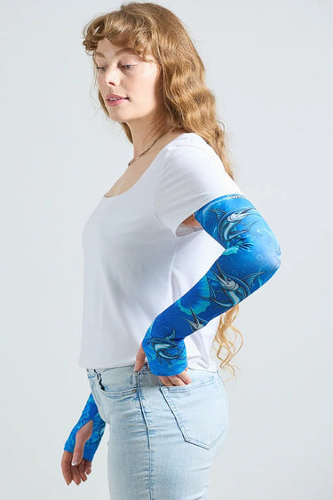 Gardening Protection Sleeves - Blue Marlin - Wildlyready