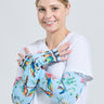 Gardening Protection Sleeves - Parrot Blue - Wildlyready