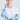 Gardening Protection Sleeves - Willie Wagtail Blue - Wildlyready