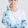 Gardening Protection Sleeves - Willie Wagtail Blue - Wildlyready