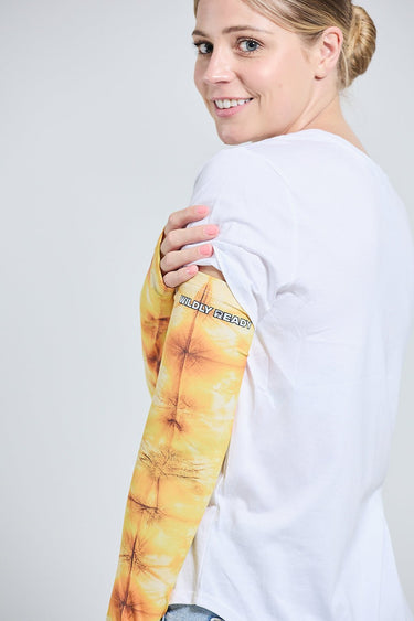 Gardening Protection Sleeves - Yellow Tye - Dye - Wildlyready