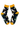 Grip Socks - Cockatoo Navy Blue - Wildlyready