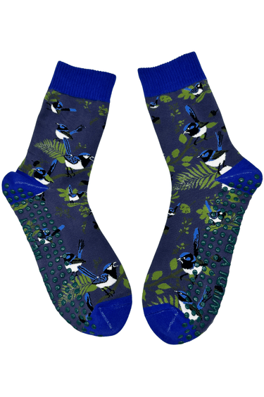 Grip Socks - Fairy Wren - Wildlyready