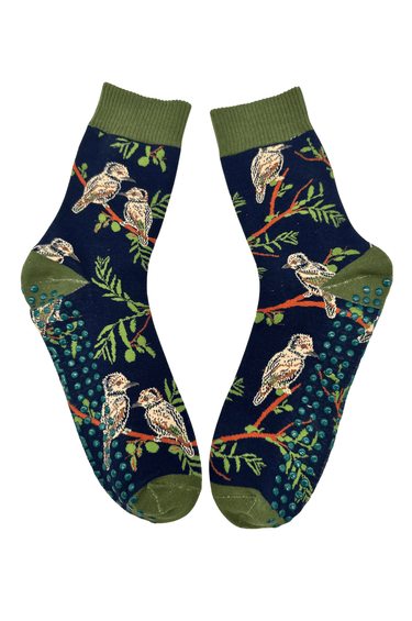 Grip Socks - Kookaburra Navy Blue - Wildlyready