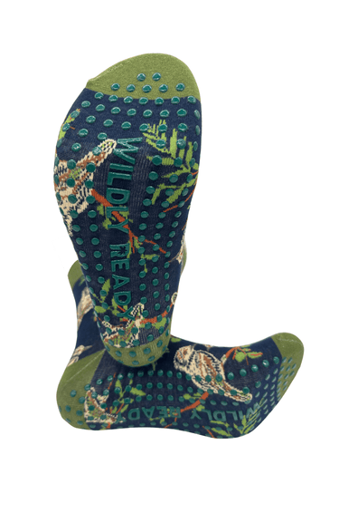 Grip Socks - Kookaburra Navy Blue - Wildlyready