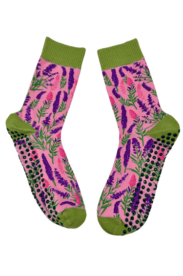 Grip Socks - Lavender Pink - Wildlyready