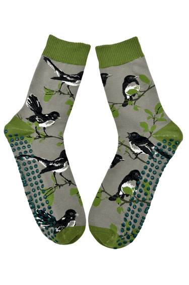 Grip Socks - Magpie Grey - Wildlyready