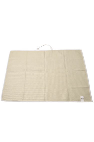 Premium Waffle Golf Towel - Blue Wren Cream - Wildlyready